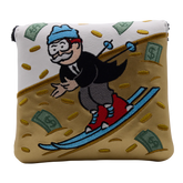 Bettinardi x Monopoly Mr. Monopoly Skiing Mallet Putter Headcover